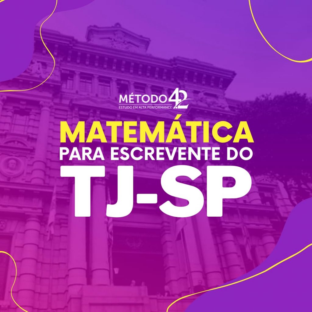 matemática para TJ-SP